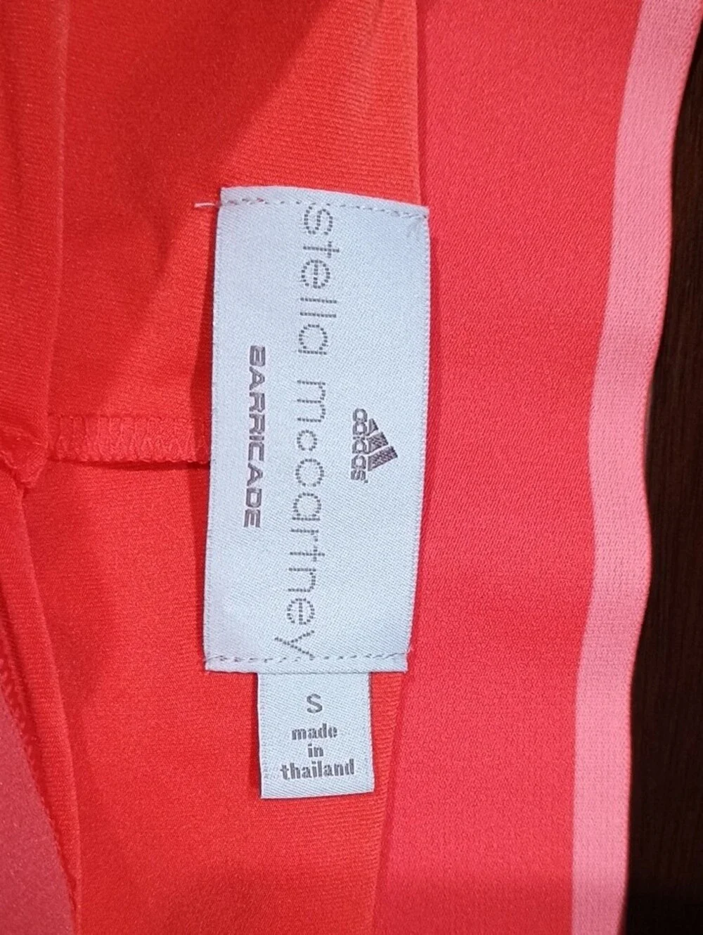 adidas Barricade Stella McCartney Coral Red Women’s Athletic Shorts
